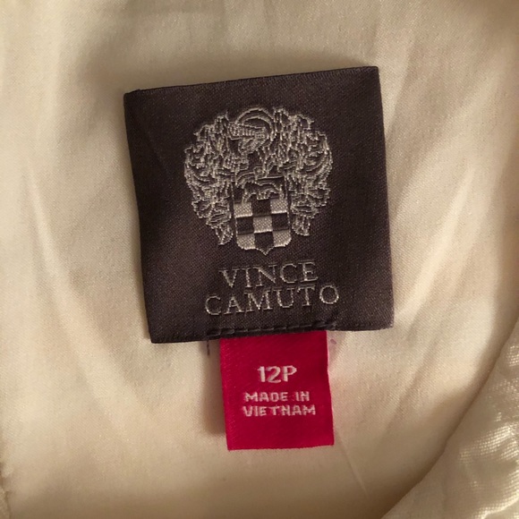 Beautiful Vince Camuto Dress 12P Petite Brocade - Picture 7 of 14